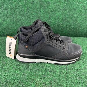 BOGS Womens Work Boots Sandstone MID CT US Size 9.5 Black Composite Toe